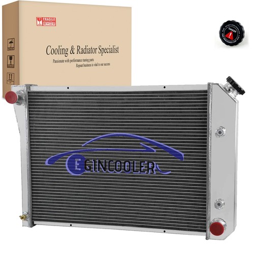 Row core aluminum radiator - core,